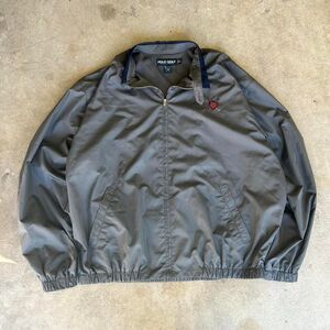 Vintage Ralph-lauren Polo Golf Men's Grey and Khaki Jacket